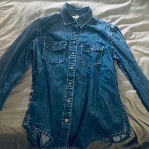 long sleeve jean top